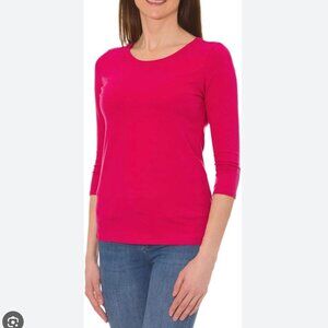 BNWT Saint James Garde Cote III Anti UV 3/4 length sleeve Red 6